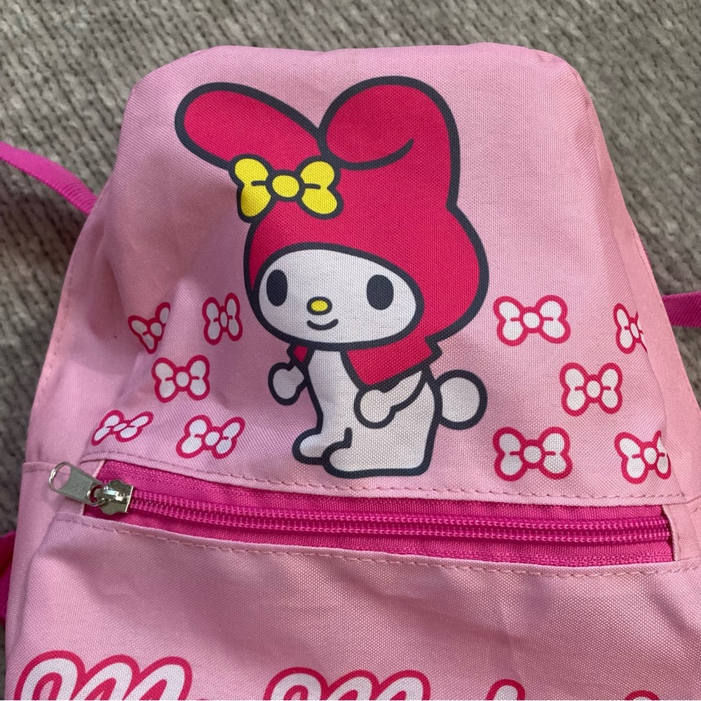 Sanrio My Melody Pink Mini Backpack Kawaii Character Bag 2023